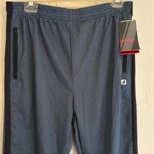 Men’s Cougar Sport athletic/leisure stretch pants blue/white size XXL